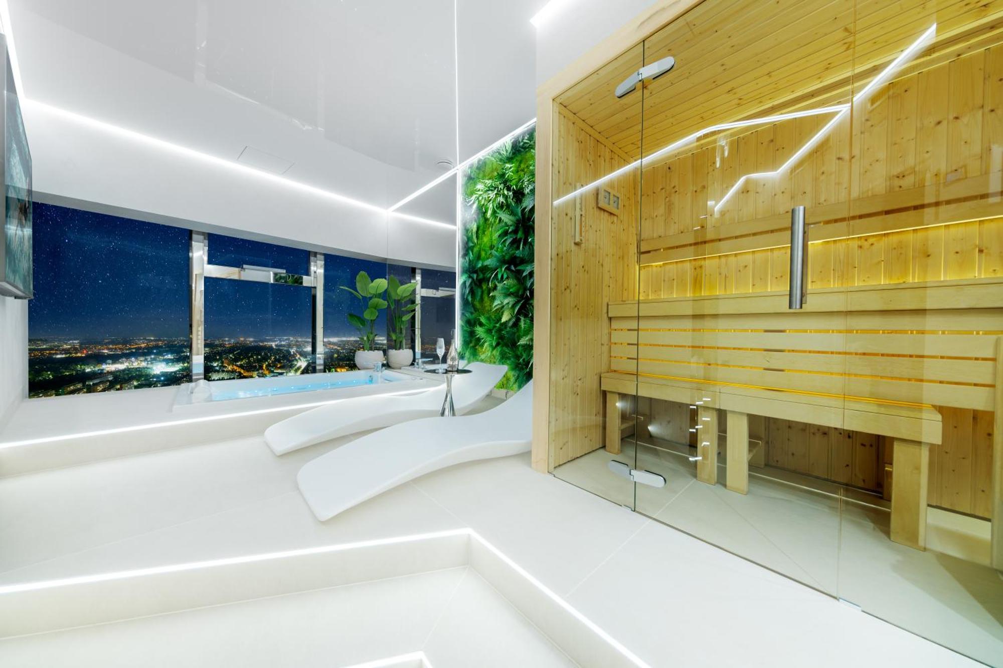 Apartamenty Sky Tower Z Jakuzzi Przy Oknie By Bqqk - Wroclaw — Zdjęcia 2